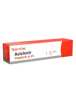 ACICLOVIR UNGUENTO TOPICO 15 GR GF TRS