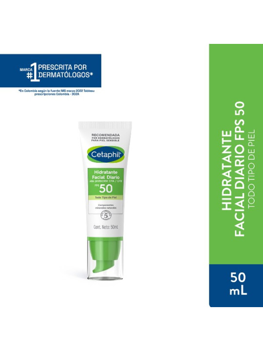CETAPHIL CREMA HIDRATANTE FPS 50 GR