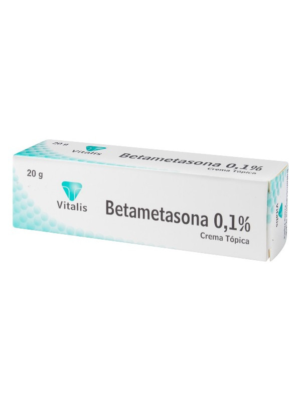 BETAMETASONA 0.1% CREMA 20 GR VT TRS