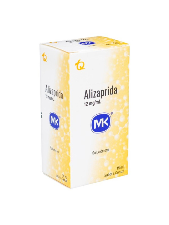 ALIZAPRIDA 12 MG GOTAS 15 ML MK                   