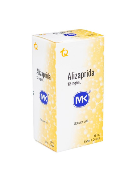 ALIZAPRIDA 12 MG GOTAS 15 ML MK                   