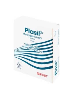 PLASIL 10 MG 30 TABLETAS TRS