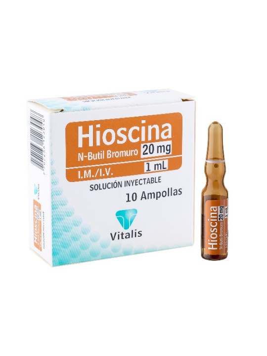 NBUTIL BROMURO 20 MG/1 ML 10 AMPOLLAS VT TRS