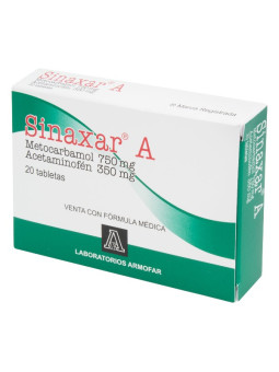 SINAXAR A 20 TABLETAS