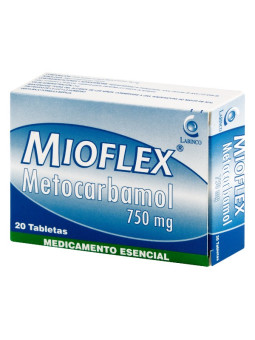 MIOFLEX 750 MG 20 TABLETAS TRS