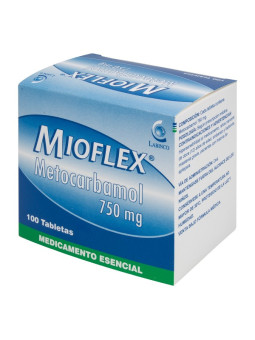 MIOFLEX 750 MG 100 TABLETAS TRS