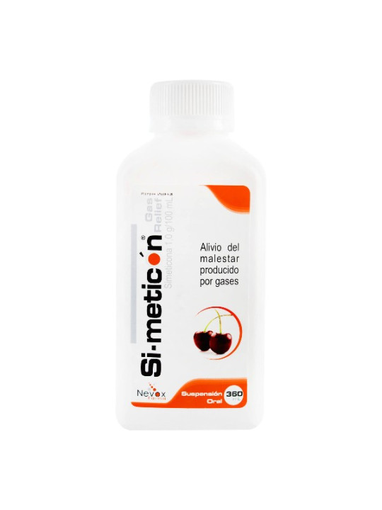 SIMETICON CEREZA GAS RELIEF 360 ML