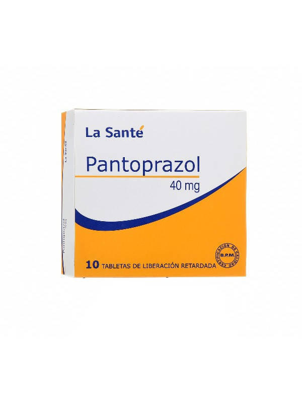 PANTOPRAZOL 40 MG 10 TABLETAS LS TRS
