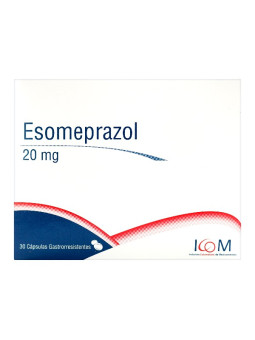 ESOMEPRAZOL 20 MG 30 CAPSULAS ICOM TRS
