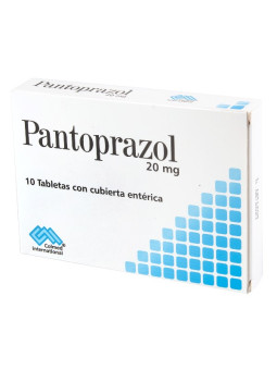 PANTOPRAZOL 20 MG 10 TABLETAS PC TRS