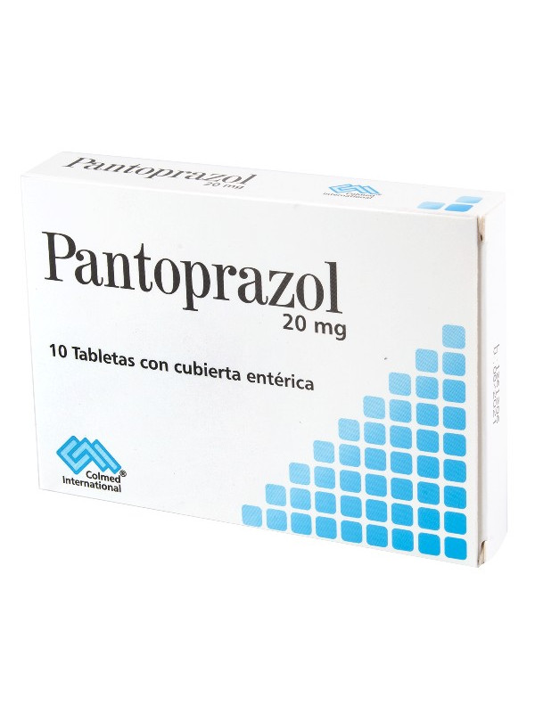 PANTOPRAZOL 20 MG 10 TABLETAS PC TRS