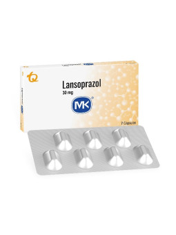 LANSOPRAZOL 30 MG 7 CAPSULAS MK