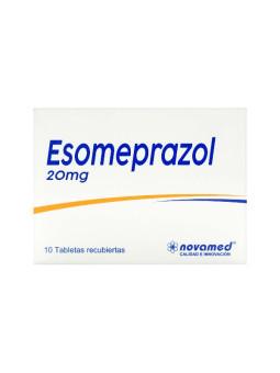 ESOMEPRAZOL 20 MG 10 TABS                         