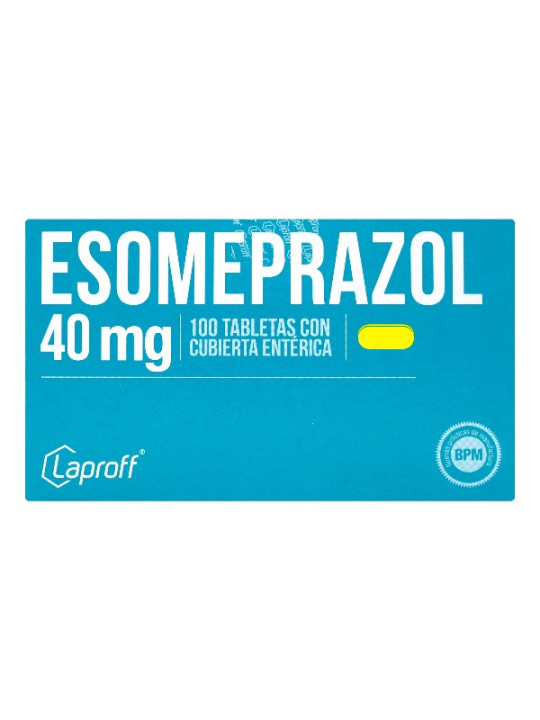 ESOMEPRAZOL 40 MG 100 TABLETAS LP TRS