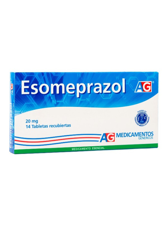 ESOMEPRAZOL 20 MG 14 TABLETAS AG TRS