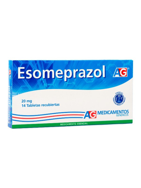 ESOMEPRAZOL 20 MG 14 TABLETAS AG TRS
