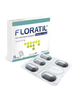 FLORATIL 250 MG 10 CAPSULAS (M) TRS