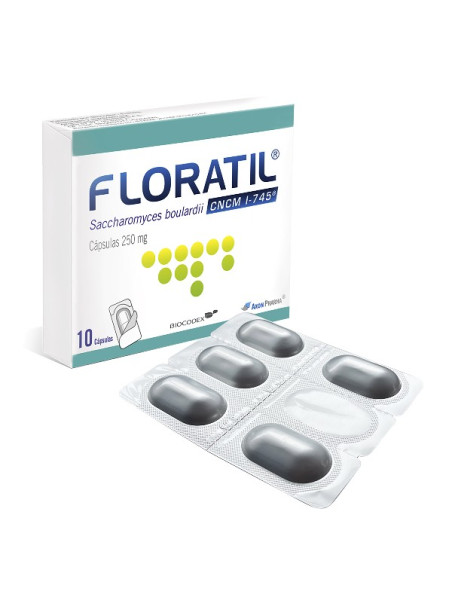 FLORATIL 250 MG 10 CAPSULAS (M) TRS