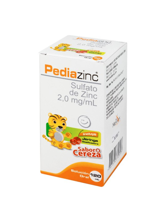 PEDIAZINC SOLUCION ORAL 120 ML