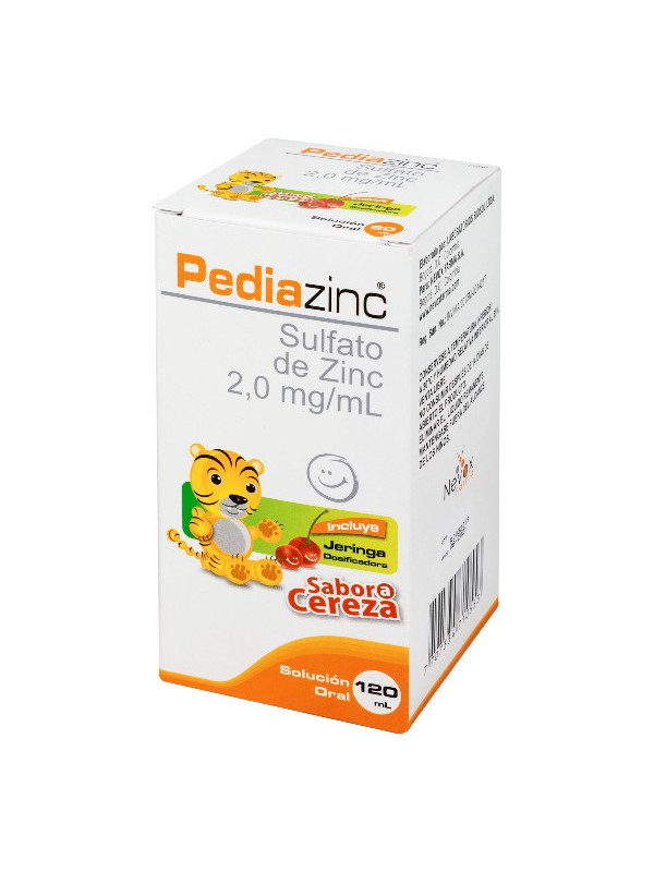 PEDIAZINC SOLUCION ORAL 120 ML