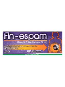 FIN - ESPAM 10 MG 10 TABLETAS TRS