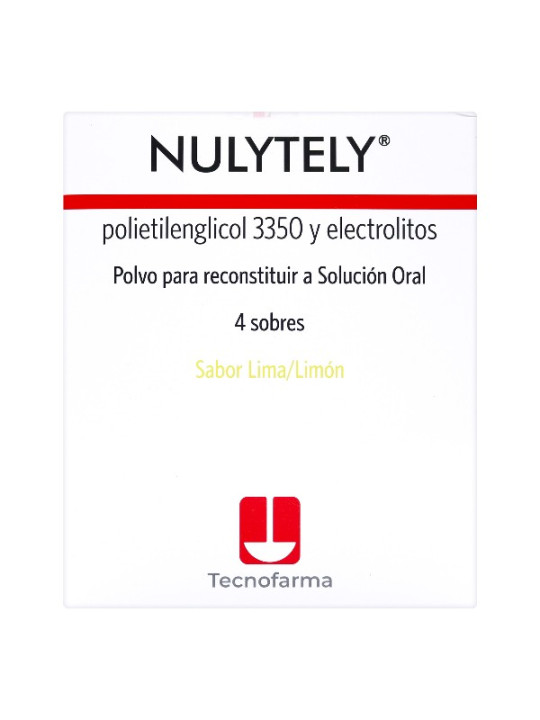 NULYTELY LIMA LIMON 4 SOBRES                      