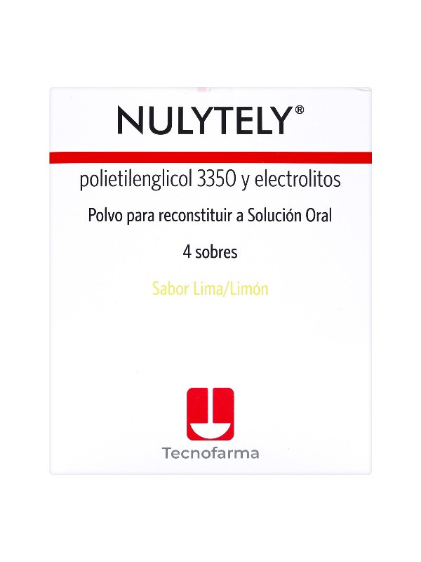 NULYTELY LIMA LIMON 4 SOBRES                      