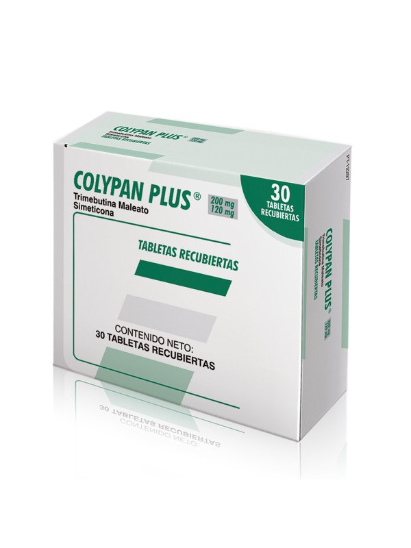 COLYPAN PLUS 200/120 MG 30 TBS (A)(DA) TRS