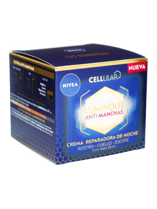 NIVEA CELLULAR LUMINOUS NOCHE 50 ML BF TRS
