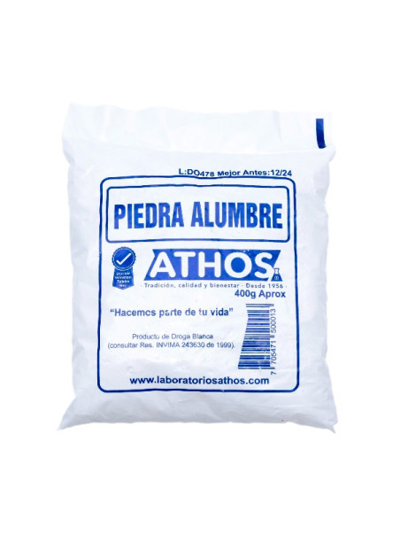 PIEDRA ALUMBRE 400 GR ATHOS