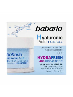 CREMA BABARIA FACIAL GEL ACI. HIAL. 50ML          
