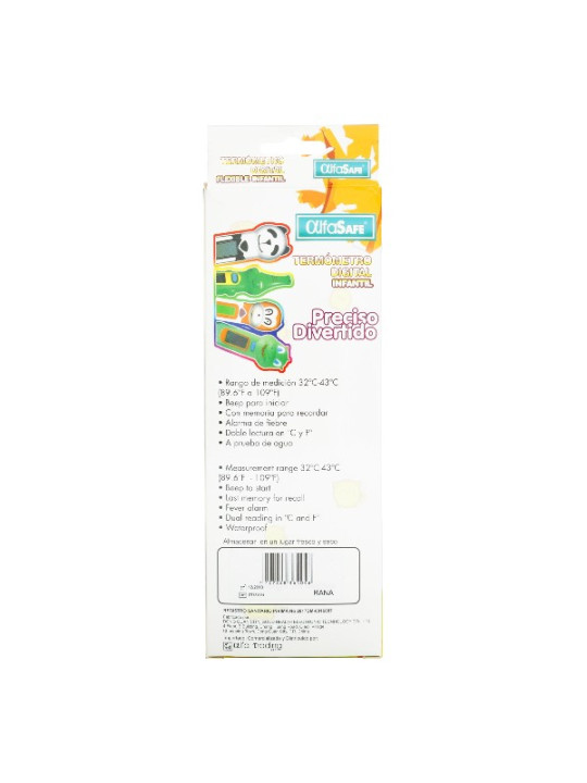 TERMOMETRO DIGITAL  FLEX. RANA ALFA TRS