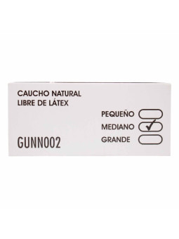 GUANTE NITRILO ALFA NEGRO T M 100 UND TRS