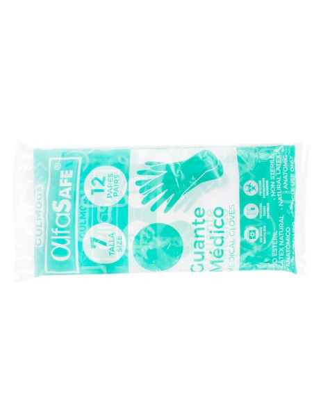 GUANTE CIRUGIA ALFA 7 12 UDS TRS