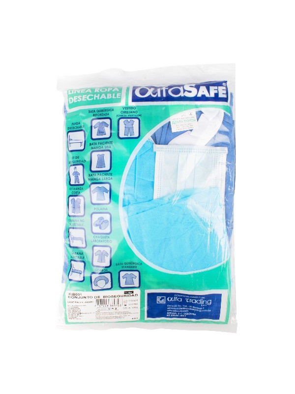 KIT DE BIOSEGURIDAD ALFA SAFE TRS