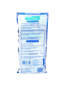 GUANTES NIT.ALFASAFE AZUL TALLA L 12 UDS TRS