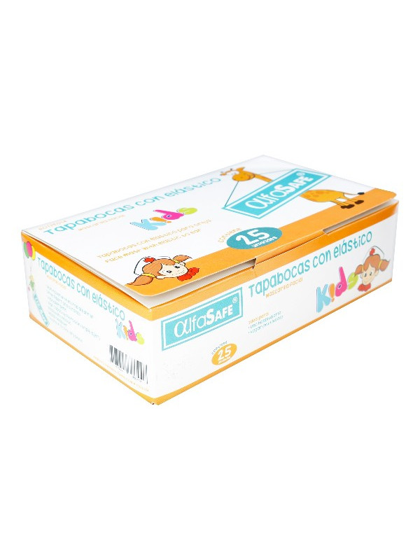 TAPABOCA PEDIATRICO ALFA E.I 25 UDS TRS