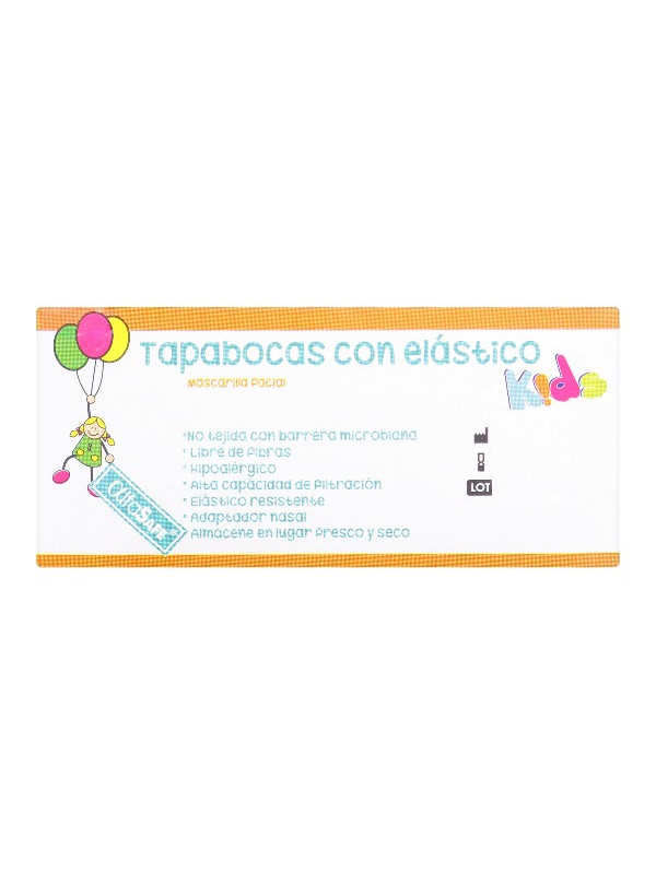 TAPABOCA PEDIATRICO ALFA E.I 25 UDS TRS