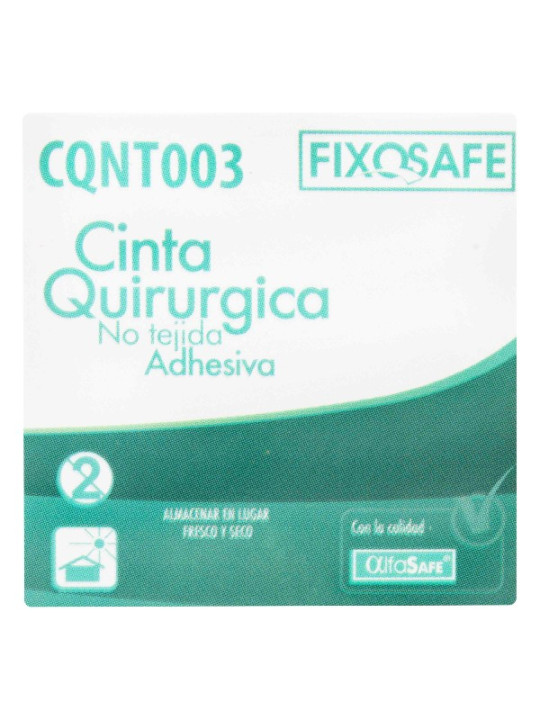 FIXOSAFE CINTA QUIRURGICA ALFA 10CM 2MTS TRS