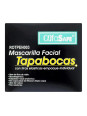 TAPABOCAS ALFA SAFE NEGRO EMP IND 50 UNID TRS