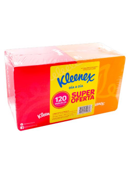 2 PANUELOS KLEENEX CUBO 60 UND