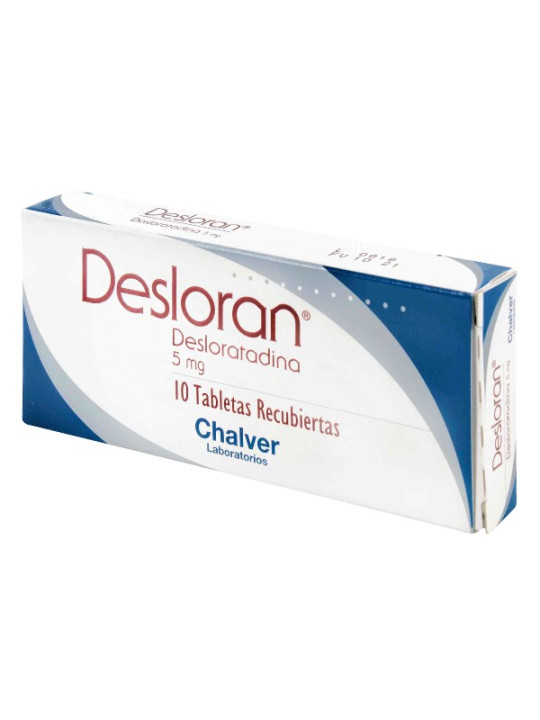 DESLORAN 5 MG 10 TABLETAS                         