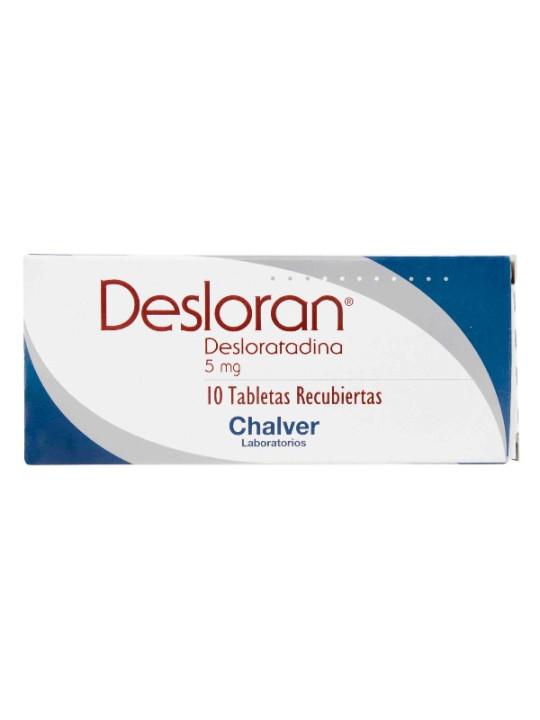 DESLORAN 5 MG 10 TABLETAS                         