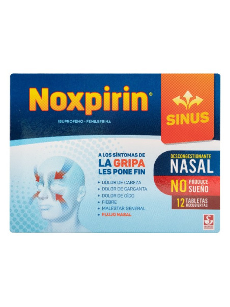NOXPIRIN SINUS 12 TBS TRS