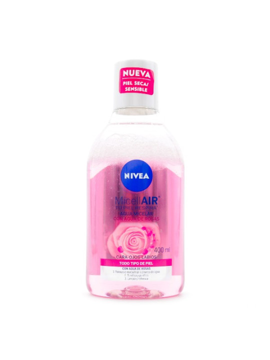 AGUA MICELAR  NIVEA FACIAL ROSAS 400ML BF TRS