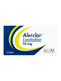 ALERCLAR 10 MG 10 TABLETAS ICOM (PD) (T) TRS