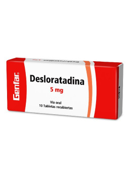 DESLORATADINA 5 MG 10 TABLETAS GF TRS