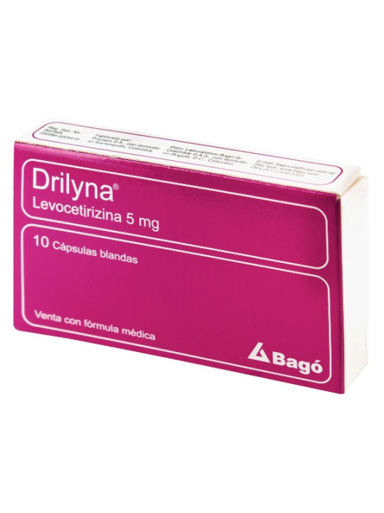 DRILYNA 5 MG 10 CAPSULAS TRS