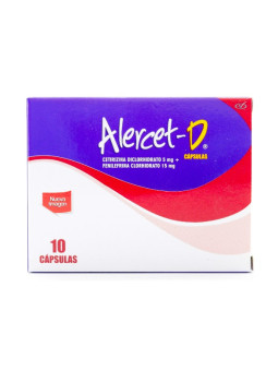 ALERCET D 10 CAPSULAS TRS