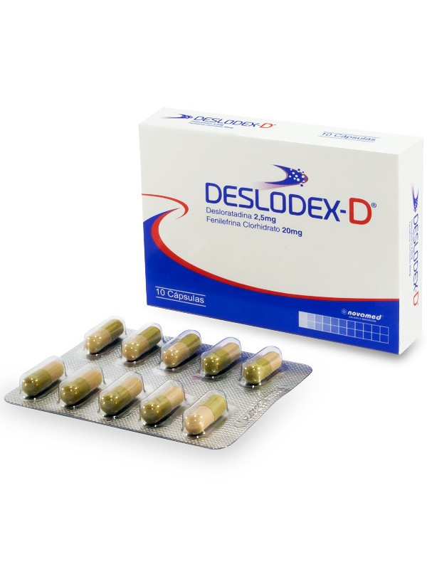 DESLODEX D 10 TABLETAS (DA)
